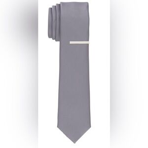 NEW PERRY ELLIS PORTFOLIO SATEEN SLIM TIE